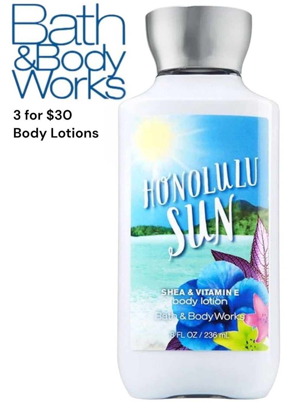 Bath & Body Works Honolulu Sun Body Lotion